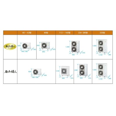 画像2: 徳島・香川・高知・愛媛・業務用エアコン　日立　てんかせ4方向　ツイン　RCI-AP160SHP2　160型（6馬力）　「省エネの達人」　三相200V